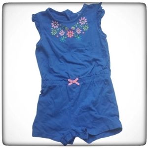 Carter's Flower Romper-24M